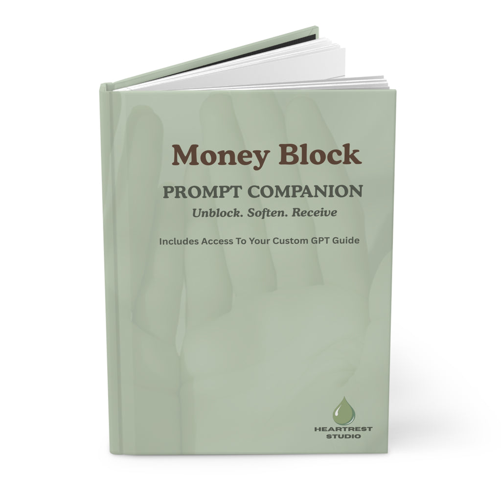 Money Block – Interactive Liberating Custom GPT Prompts, Journal & Reflection Guide Bundle