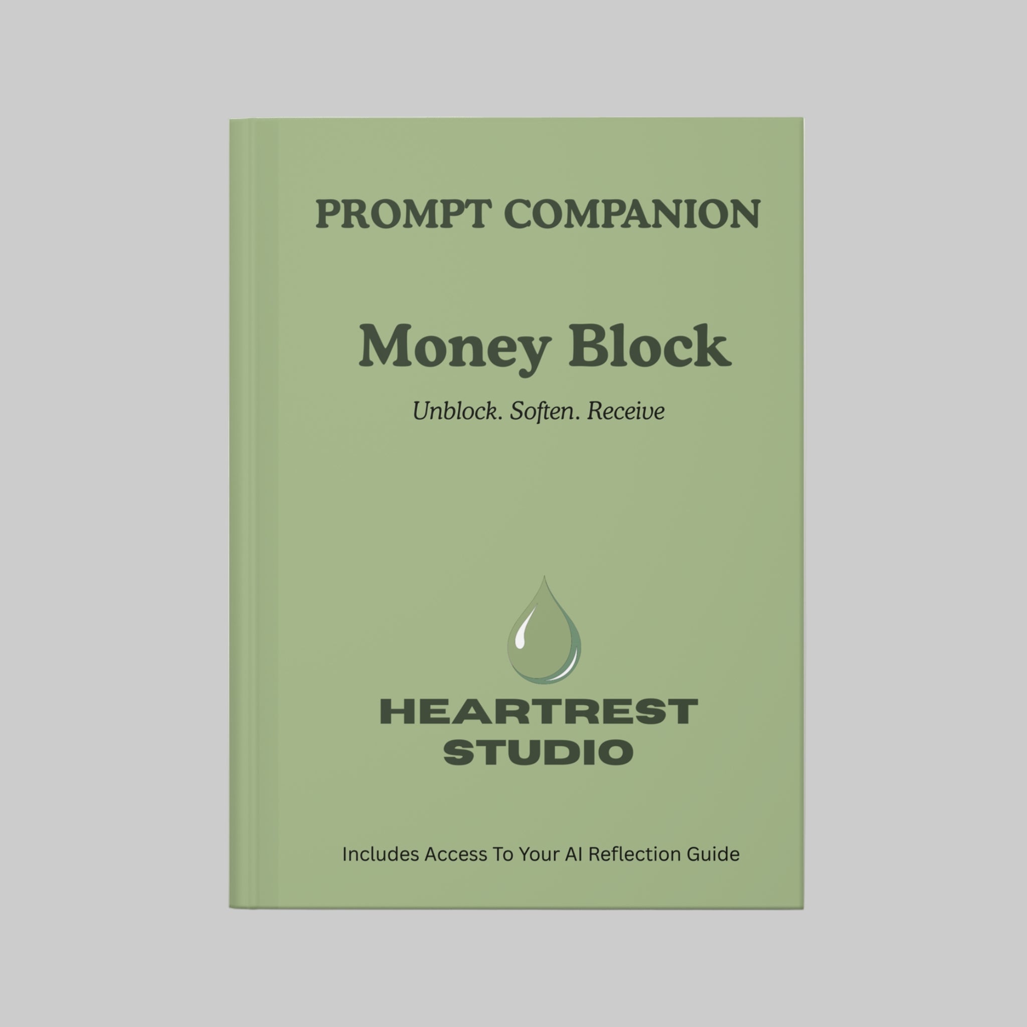 HeartRest: Money Block – Interactive AI Prompts, Journal & Reflection Guide Bundle