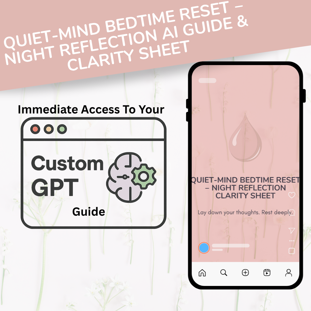 QuietMind Bedtime Reset – CalmPack Bundle