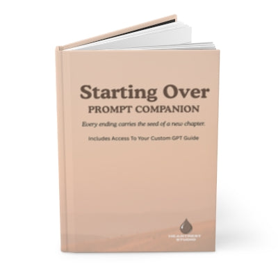 Starting Over — Interactive Liberating AI Prompts, Journal & Reflection Guide Bundle