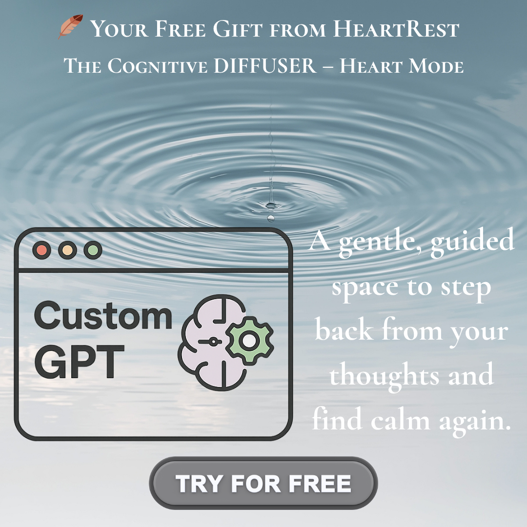 The Cognitive Diffuser – Heart Mode | Free Mind-Calming Tool by HeartRest Studio